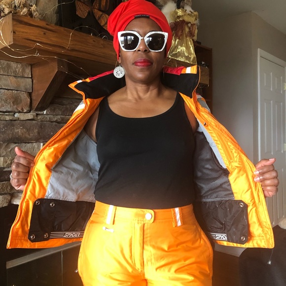 - Spyder XLT Ski Suit Womens Size 8 - Picture 6 of 16